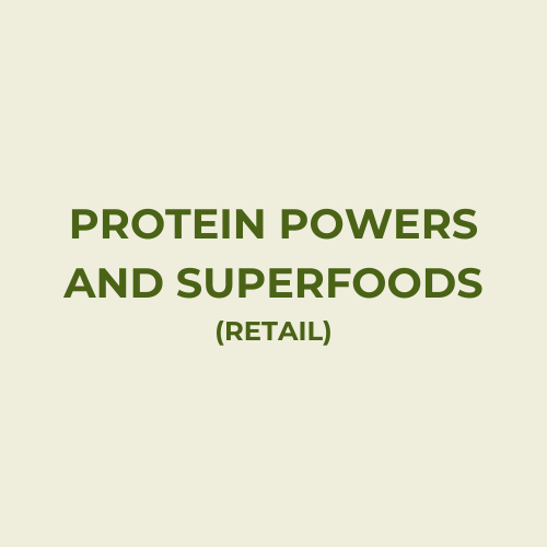 PROTEIN POWDERS AND SUPERFOODS