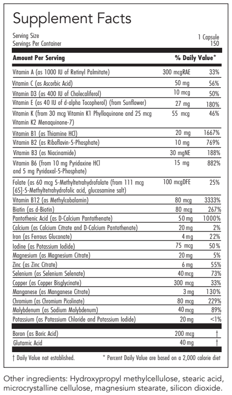 Allergy Research Multi-Vi-Min