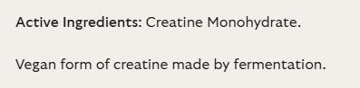 Creatine Monohydrate