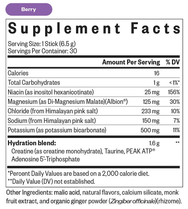 supplement facts