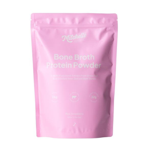 Bone Broth Protein Powder | Real Strawberry 500g