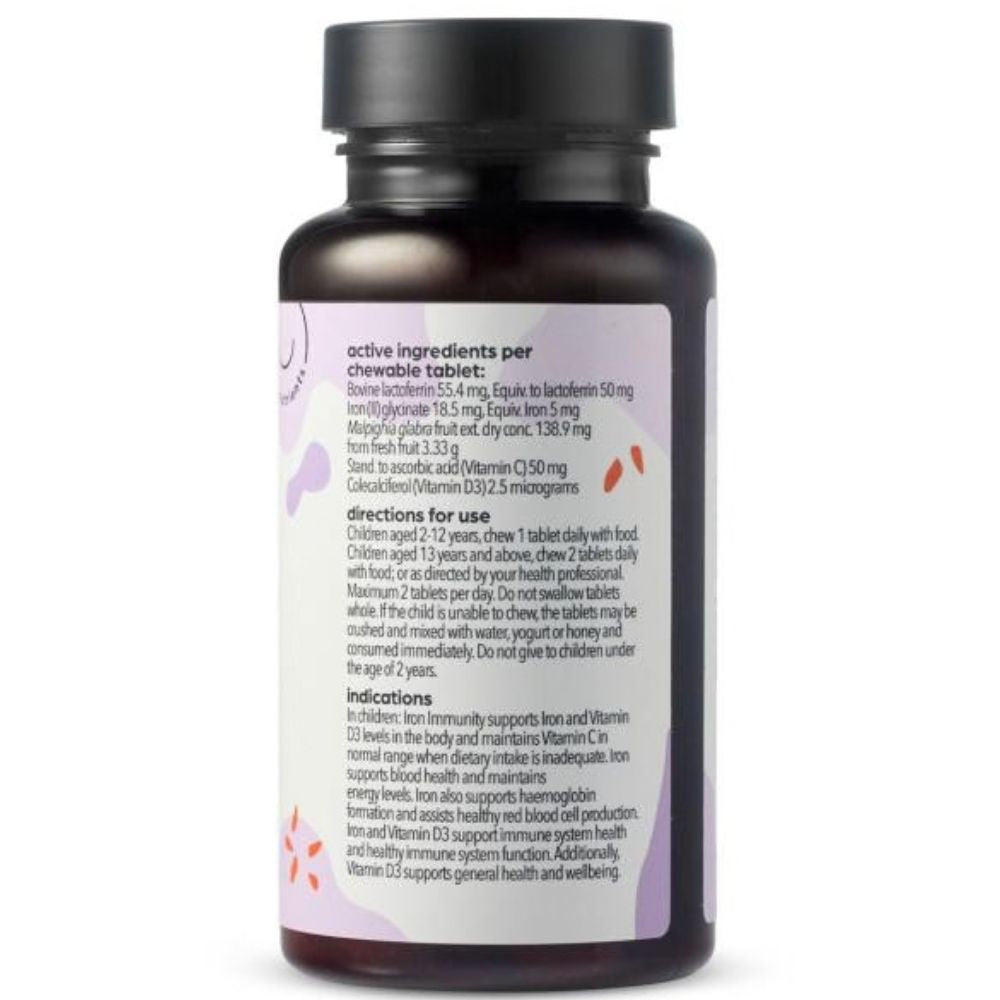 A dark amber bottle of Dr. Gold's 'active ingredients' chewable tablets with a black cap.