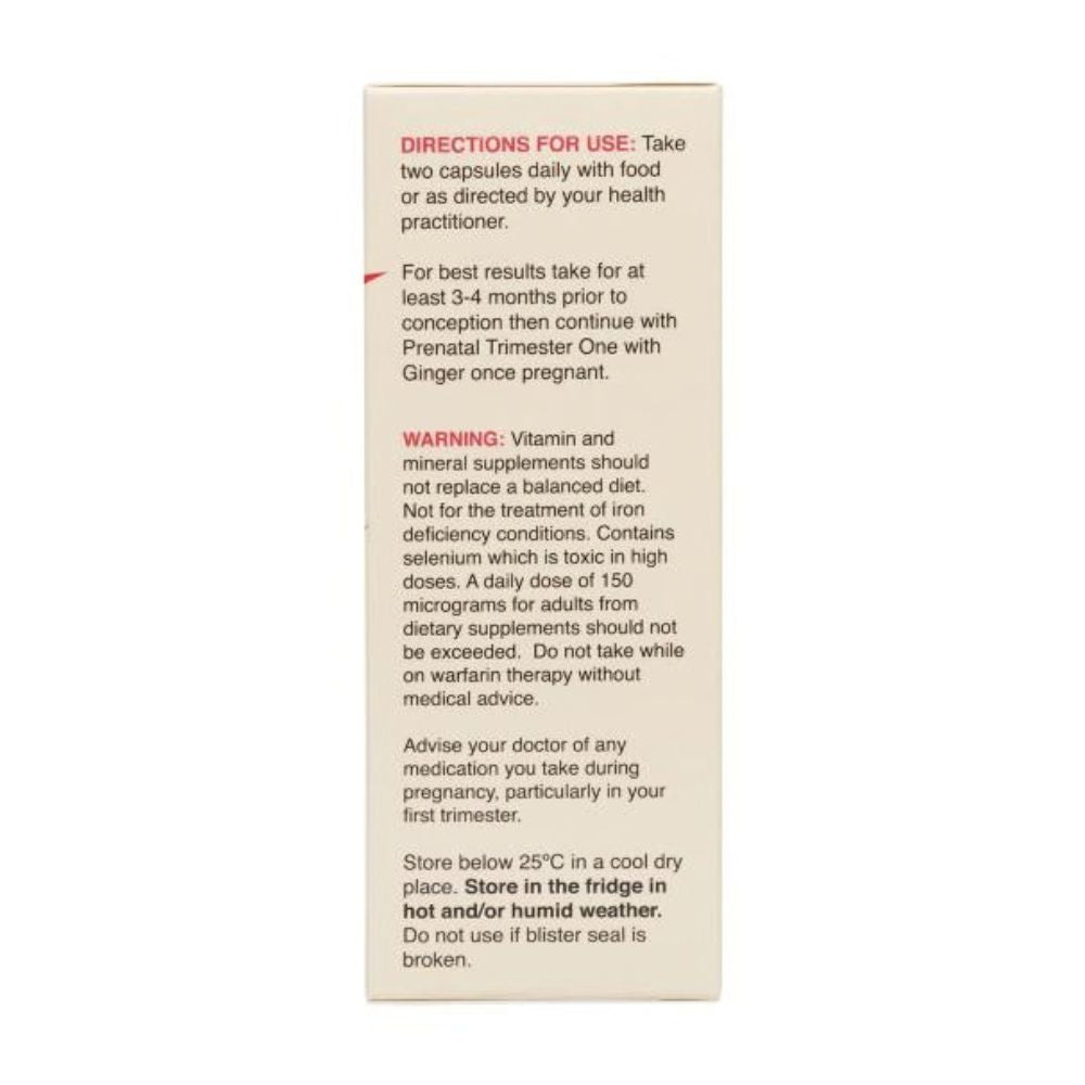 NaturoBest Preconception Multi For Women directions