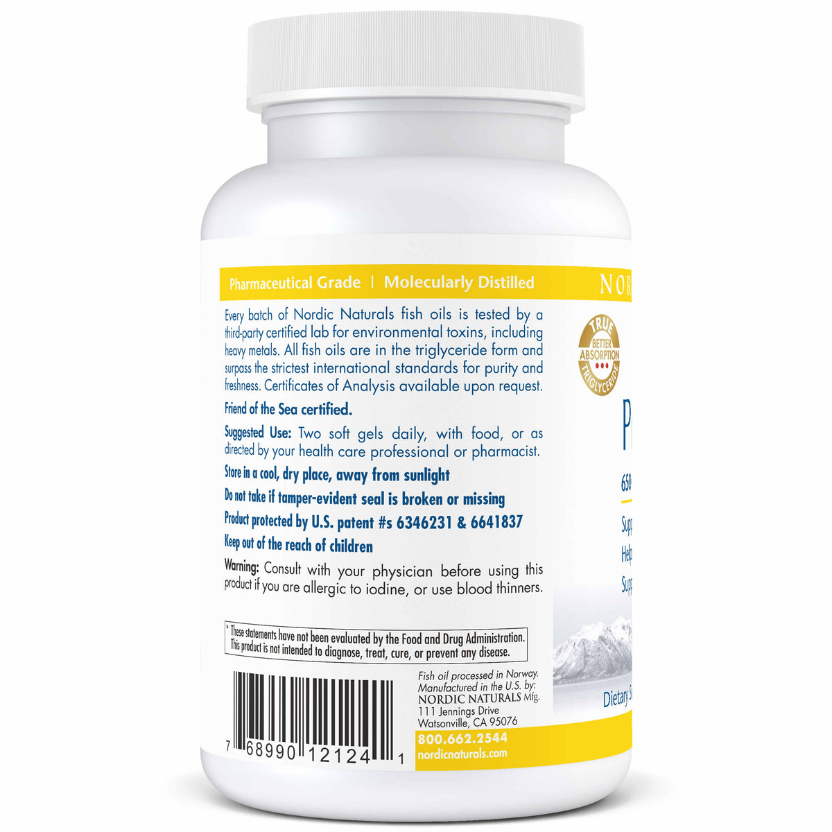 Nordic Naturals ProOmega D Side