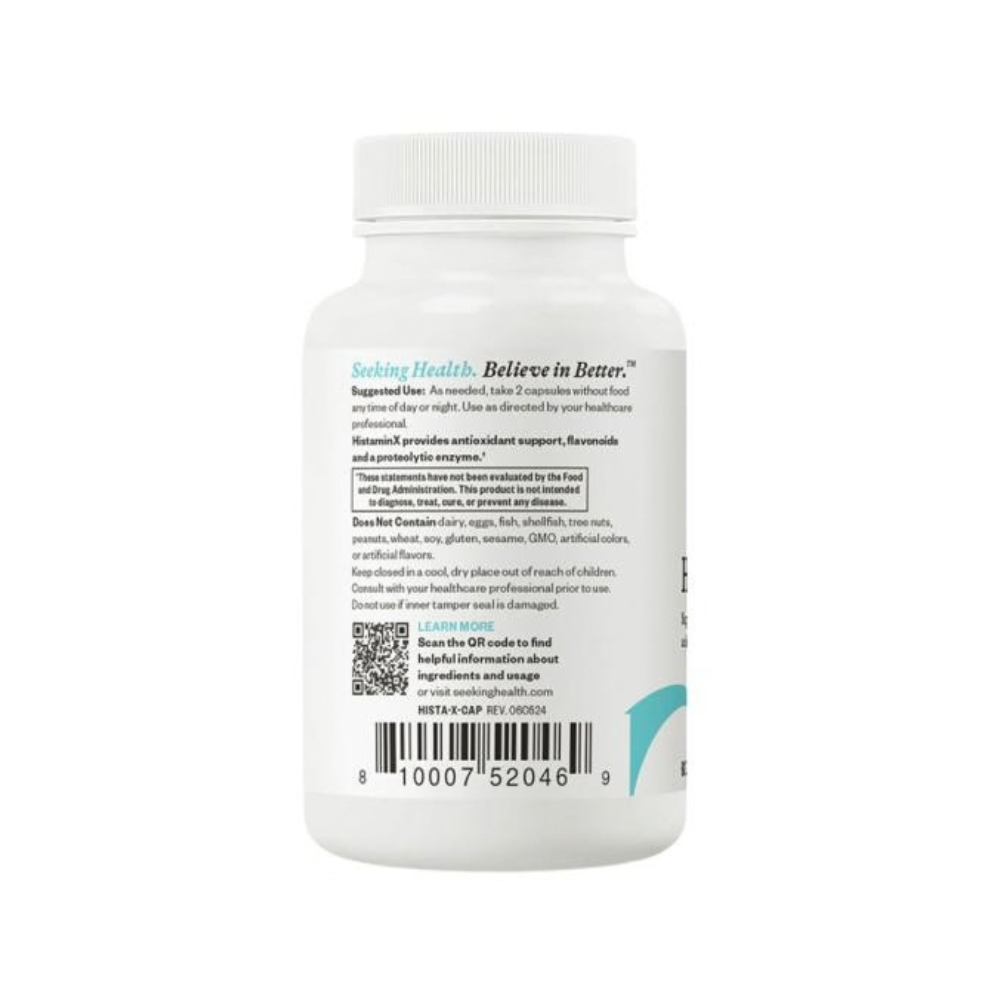 Seeking Health Histaminx side